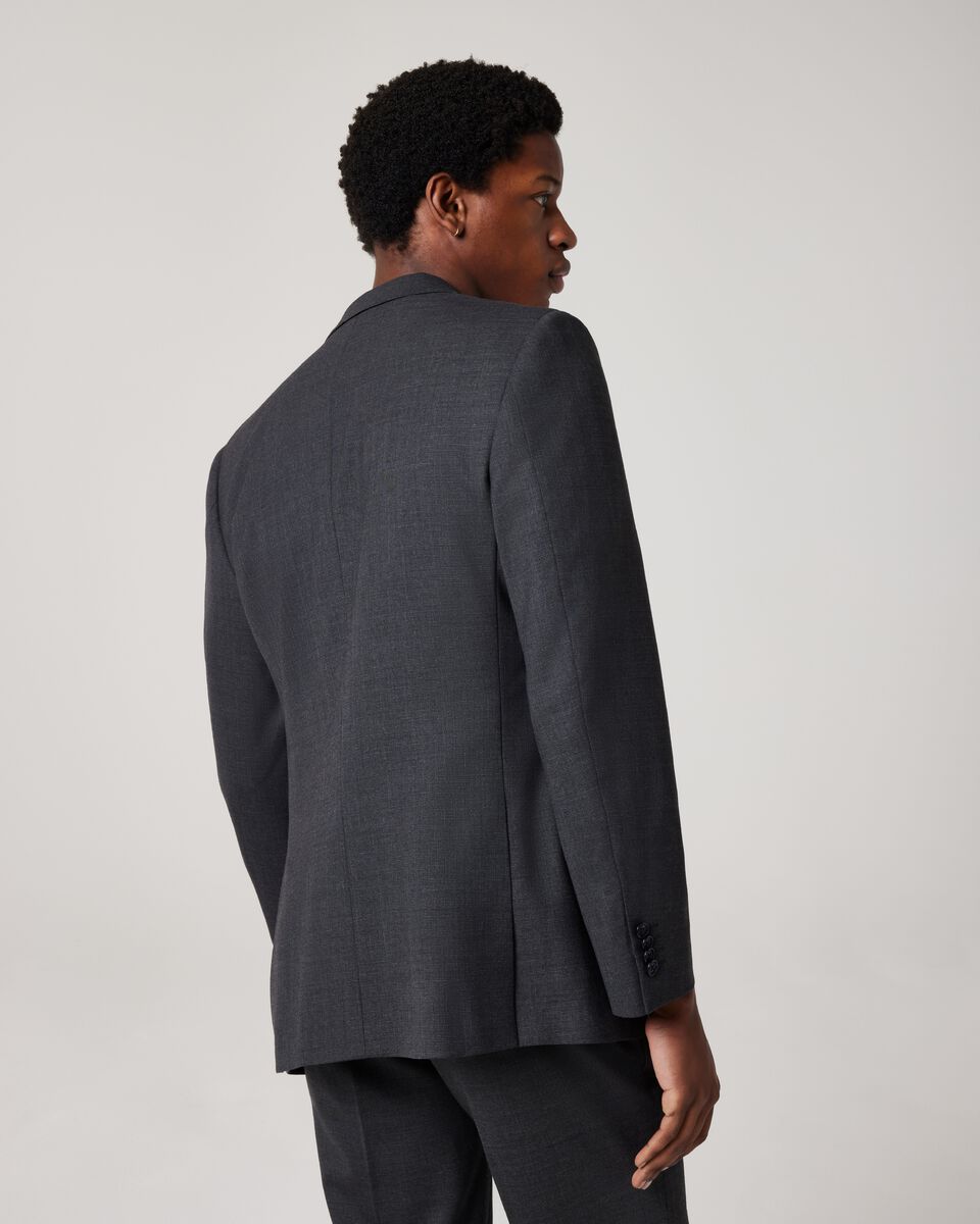 Regular Stretch Wool Blend Tailored Jacket